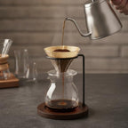 Pour over Coffee Maker with Wooden Base, color to 1 - Image 7