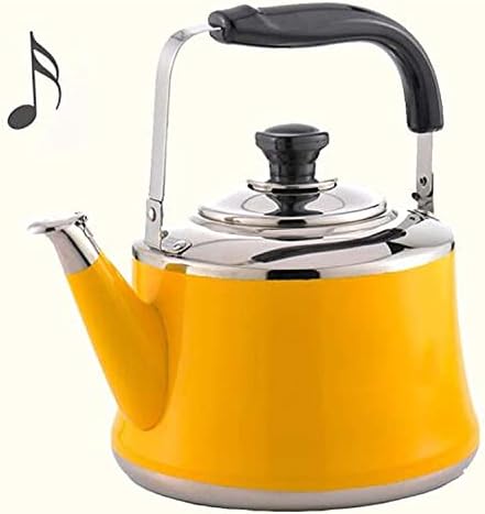 Induction Kettle Whistling Tea Kettle Stainless Steel Whistle Tea Kettle Large-Capacity, Ergonomic Heat-Resistant Handle Stove Top Teapot for Stove Top (Size : 6L) - Image 3
