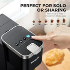 Tastyle Single Serve Coffee Maker for K Cups and Grounds with 3 Brew Styles - Image 5