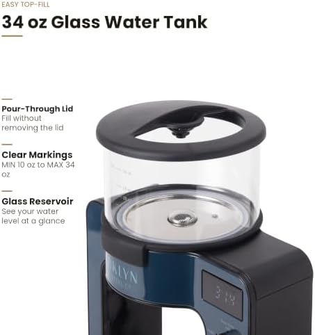 PrecisionPour Automatic Pour-Over Coffee Machine - 1 L Water Tank Capacity - Indigo Reverie - Image 5