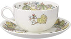 Noritake T97285A/4660-5 Milk Tea Cup & Saucer, 11.8 fl oz (325 cc), My Neighbor Totoro Gajimi Edition, Microwave Safe, 1 Guest, Bone China - Image 3