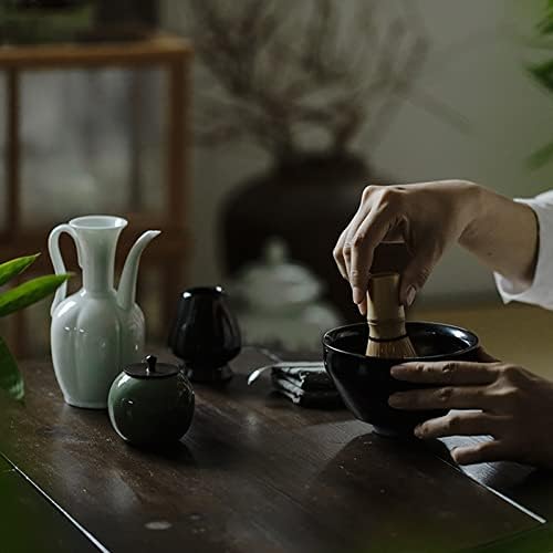 LUNCHS Japanese Traditional Tea Ceremony Tools Matcha Kit Holiday Gifts for Seniors Matcha Whisk and Bowl Sturdy and Durable Matcha Whisk Set(Set) - Image 4
