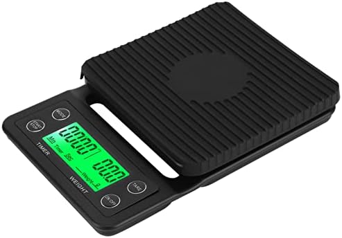 Digital Coffee Scale with Timer - Precision Pour Over Coffee Scale for Accurate Brewing (Black) - Image 2