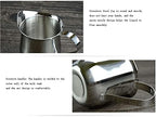 Milk Frothing Pitcher Milk Froth Pot 90Ml 150Ml 240Ml Steamer Stainless Steel Milk Coffee Latte Steam Pitchers Milk Jug Cup Frothing Tool - Image 4