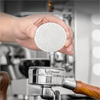 51mm/53mm/58mm 0.8mm Reusable Espresso Puck Screen Portafilter Barista Filter Tool Accessory(58mm 0.8mm) - Image 4