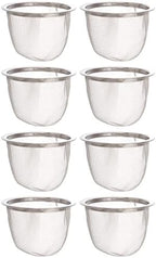 DOITOOL Replacement Teapot Strainer: 8pcs Stainless Steel Teapot Strainers Insert Tea Infuser Loose Tea Strainers for Tea Coffee Maker 6. 5 x 5 cm by DOITOOL