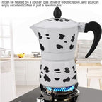 Espresso Stovetop Coffeemaker, Stovetop Espressos Maker, Coffee Maker for Home Cafe Outdoor Activities Camping Travel (3 Cups 150ML) - Image 5