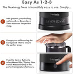 Nextmug Press - Temperature-Controlled, Self-Heating French Press - Image 5