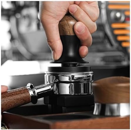 30lb Constant Pressure Coffee Tamper 51mm 53mm 58mm Espresso Flat Tampers with Calibrated Spring Loaded Barista Tool(51mm) - Image 4
