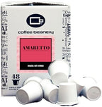 Coffee Beanery Amaretto Single Serve Coffee Pods | 48ct | 100% Specialty Arabica Coffee | Gourmet Flavored Coffee by CoffeeBeanery