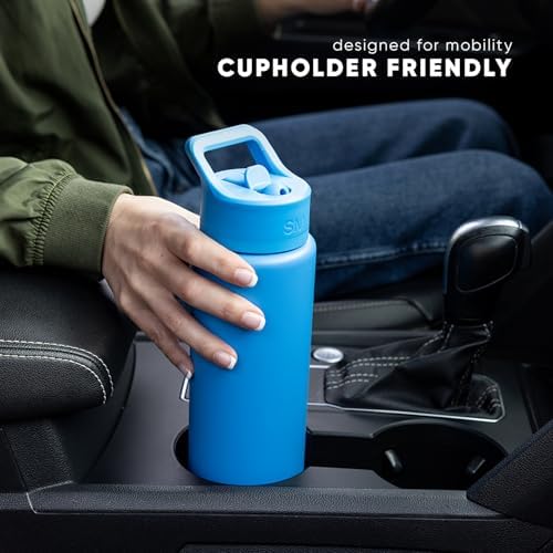 Simple Modern Wicked Insulated Water Bottle with Straw | 22oz - Image 5