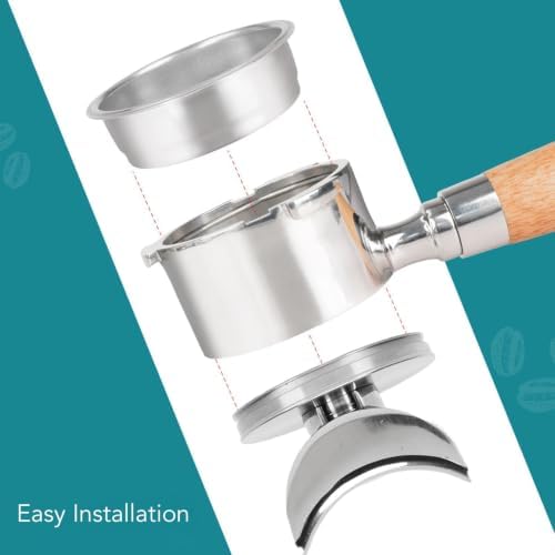 Portafilter Spout 54mm 304 Stainless Steel Double Spout - Image 6