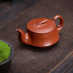 Tea Kettle Office Desktop Handmade Red Clay Teapot Family Tea Room Kung Fu Tea Set Ceramic Tea Infuser - Image 6