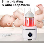 Cooling Cup with Mood Light,2 in 1 Cup Cooler Warmer for Desktop for 30.2℉-158℉,Electric Beverage Cooler with Aluminum Mug,Portable Quick Drink Chiller for Coffee Juice Cola Beer,Gifts for Women Men - Image 6