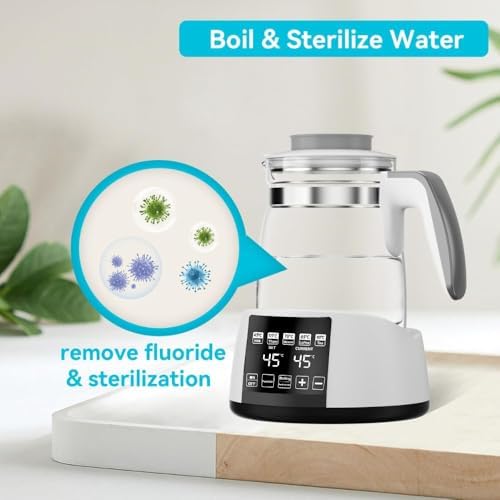 Baby Bottle Warmer,Electric Kettle Temperature Control,Water Warmer for Baby Formula - Image 5