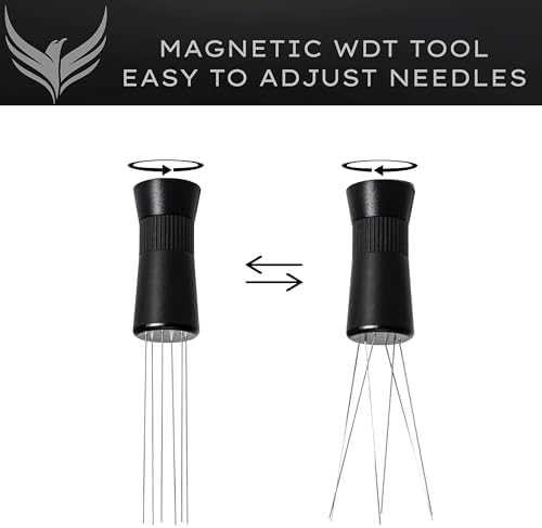 WDT Tool Espresso Stirrer Distrubution Tool Adjustable Coffee Needle Distributor 0.25mm & 0.4mm / Premium Espresso Machine Accessories for Puck Prep (Model A) - Image 3