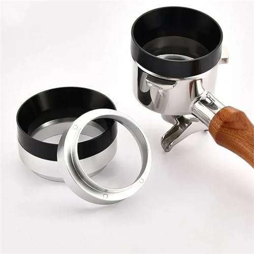 Magnetic Aluminum Espresso Dosing Ring Dosing Funnel, 51mm 53mm 58mm, Coffee Accessories for Portafilters(Black 51MM) - Image 5