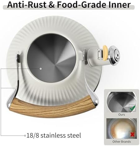 LONFFERY Tea Kettle for Stove Top - Image 4