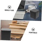 Healifty 20pcs Portable Metal Tin Square Tea Containers Stackable Loose Leaf Tea Tins for Easy Storage Organization for Home Office and Tearoom Use - Image 3