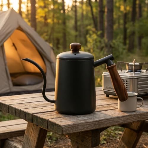 304 Stainless Steel Gooseneck Kettle - Image 2