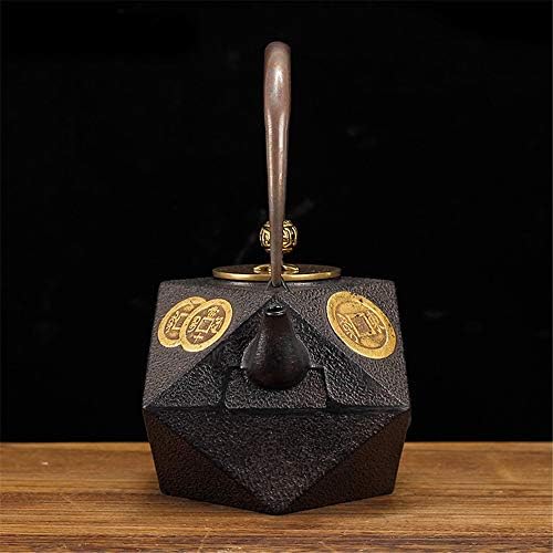 Cast Iron Tea Kettle High-Grade Iron Bottle Uncoated Cast Iron Teapot Handmade Cast Iron Kettle Teapots - Image 4