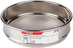 φ20×4.5cm 120 Mesh 304 Stainless Lab Sieves Economy Test Sieve 304 Stainless Steel Wire Cloth（0.125mm） by ADAMAS-BETA