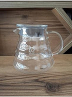 SODEF Ceramic V60 Coffee Brewing Set 600ml with Dripper and Carafe for Pour Over Coffee - Image 7