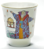 Bone China Tea Set Cup, Saucer and Cake Plate Tsar Feodor Ioannovich 5.6 oz/165 ml - Image 4