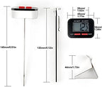 Professional Digital Quick Read Meat Coffee Thermometer from ‑45℃ to 200℃ for Kitchen, Food Cooking, Celsius/Fahrenheit Switching - Image 3