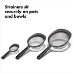 OXO Good Grips 3-Piece Strainer Set - Image 5