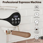 20 Bar Espresso Machine, Compact Espresso Maker with Milk Frother - Image 3