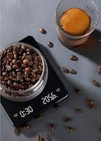 Digital Coffee Scale with Timer, 3kg/0.1g High Precision Espresso Scale, Type-C Rechargeable Brewing Scale with Tare, LCD Display, Multi-Unit & Heat Resistant for Pour Over, Drip, Tea - Image 6