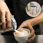 DOERDO Milk Pitcher 600ml Stainless Steel Coffee Cup Mug Milk Frothing Pitcher Jug with Handle for Office Kitchen - Image 7