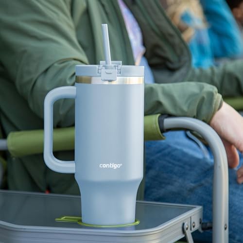 Contigo Streeterville 40oz Tumbler, Stainless Steel Vacuum Insulated, Leak-Proof, Cold for 29 Hours, Glacier - Image 2