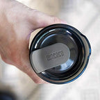 WACACO Octaroma Lungo Vacuum Insulated Coffee Mug, Double-wall Stainless Steel Travel Tumbler With Drinking Lid, 10 fl oz(300ml)， Dim Grey - Image 4
