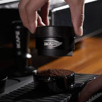 IKAPE 53MM Coffee Distributor, Black Design of Bottom Propeller, Gravity Adaptive Espresso Distributor Fits All 54MM Espresso Portafilter, Compatible with 54MM Breville Bottomless Portafilter - Image 4