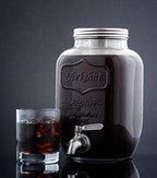 Original Grind Coffee Co.,1 Gallon Cold Brew Coffee Maker,Easy Pour Stainless Steel Spigot Tap,Extra Thick Glass Pitcher Brewing System Iced Coffee Maker,Refrigerator Safe Storage - Image 5