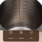 Jiawu Gooseneck Kettle with Thermometer, 500ml Tea Kettle for Stovetop, Stainless Steel Pour Over Coffee Maker Kettles with Precision Drip Spout for Manual Drip Coffee & Tea - Image 6