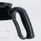 Kalita #32003 Coffee Decanter, Heat Resistant Glass, 0.5 gal (1.8 L), Black - Image 3