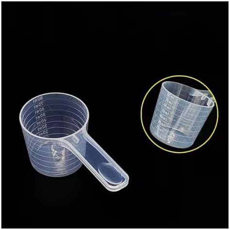 5PCS Plastic Measuring Spoon Set, Coffee Scoop with Scale - Image 4