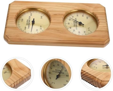Sauna Hygrothermograph Wall Thermometer with Scale for Indoor Use - Image 7