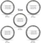 51-58.35mm Stainless Steel Dosing Ring for Espresso Barista Funnel(53MM) - Image 3