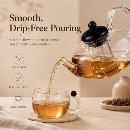 Glass Teapot Set, Heat-resistant teapot - Image 6
