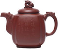 Tea Pot Light Luxury Purple Clay Teapot Living Room Decoration Office Tea Set Art Teapot with Filter Hole Tea Set Teapot for Infuser by Unknown