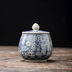 Tea Tin Loose Leaf Tea Storage Ceramic Tea Storage Cans Tea Cans Retro Sealed Cans Home Tea Cans Tea Canister - Image 6