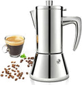 304 Thickened Stainless Steel Uncoated 12 Cup Moka Pot by Unknown