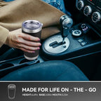 20 oz Tumbler Stainless Steel Tumblers Bulk with Lid Double Wall Insulated Coffee Tumbler Cups for Hot & Cold Drinks Powder Coated Travel Coffee Tumbler Mug Metal (Black, 6 pack) - Image 5