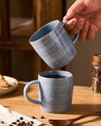 famiware Coffee Mugs Set of 4, Meteor 13 oz Ceramic Mug Cup Set with Handle - Image 6