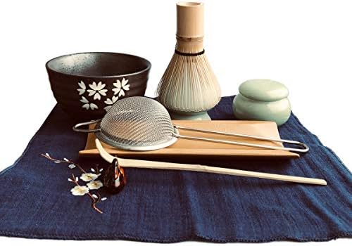 Artcome Traditional Japanese Matcha Tea Set (9Pcs) - Image 3