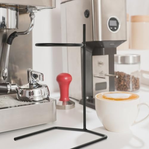 2 Pcs Metal Coffee Dripper Stand, Stainless Steel Black - Image 4